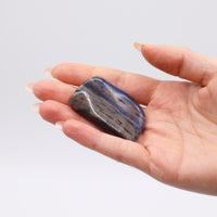 Sodalite - Spotted Blue - TumbleStone - Look How They Shine
