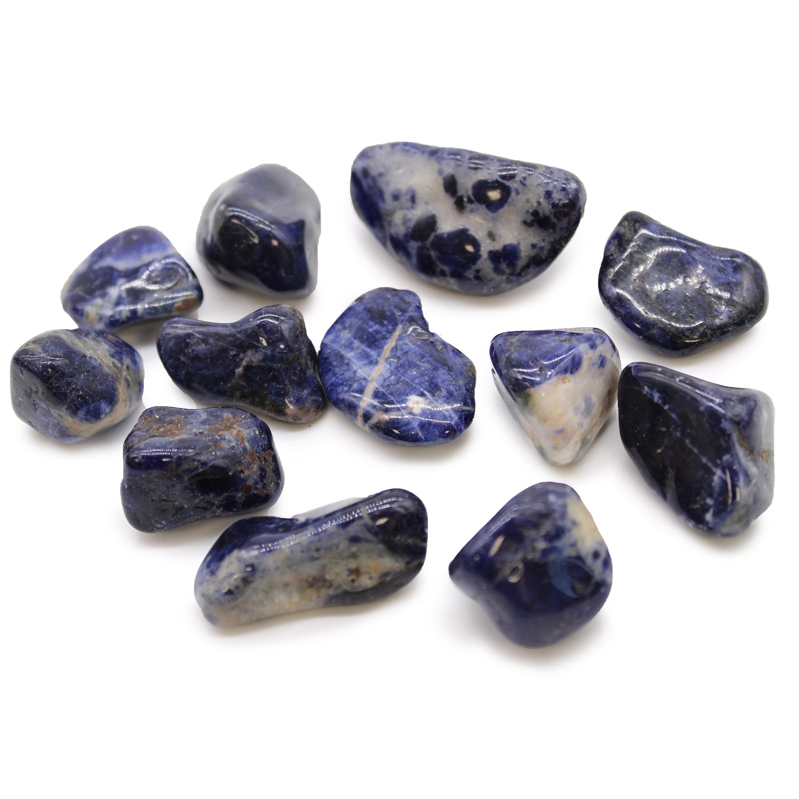 Sodalite - Tumble Stone - Look How They Shine