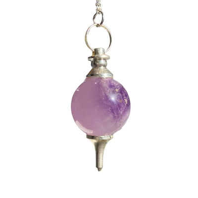 Sphere Pendulums - Amethyst - Look How They Shine