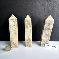 Sunstone Moonstone Crystal Towers - Look How They Shine