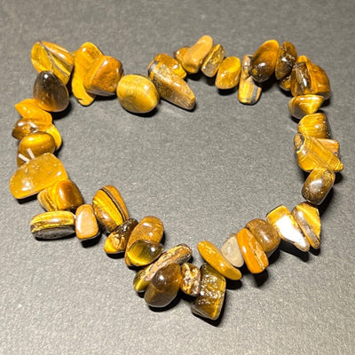 Tiger's Eye Chipstone Bracelet - Look How They Shine