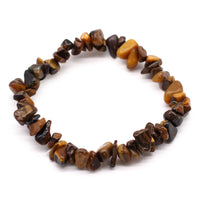 Tiger's Eye Chipstone Bracelet - Look How They Shine