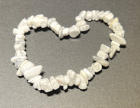 White Jasper Chipstone Bracelet - Look How They Shine