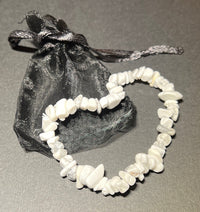 White Jasper Chipstone Bracelet - Look How They Shine
